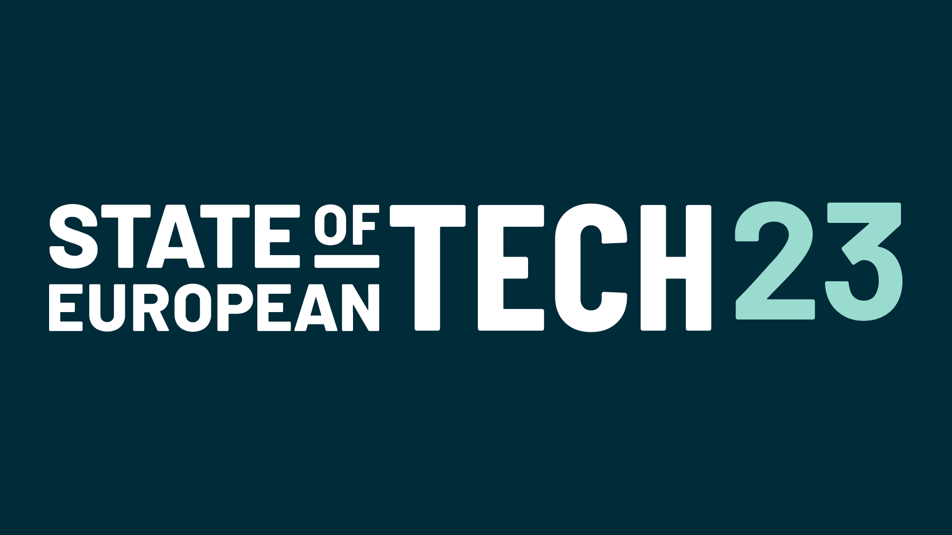 State of European Tech 2023